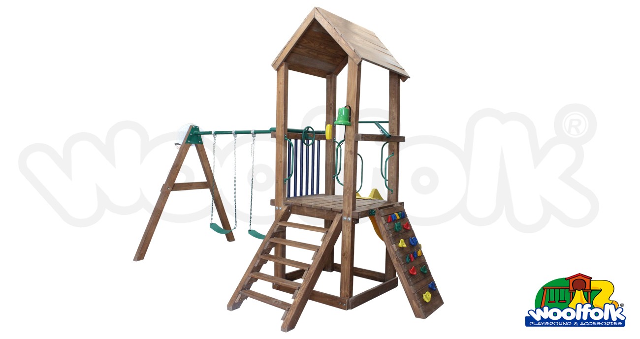 Juego Infantil de Madera de Pino Canadiense. Modelo: WDM001R