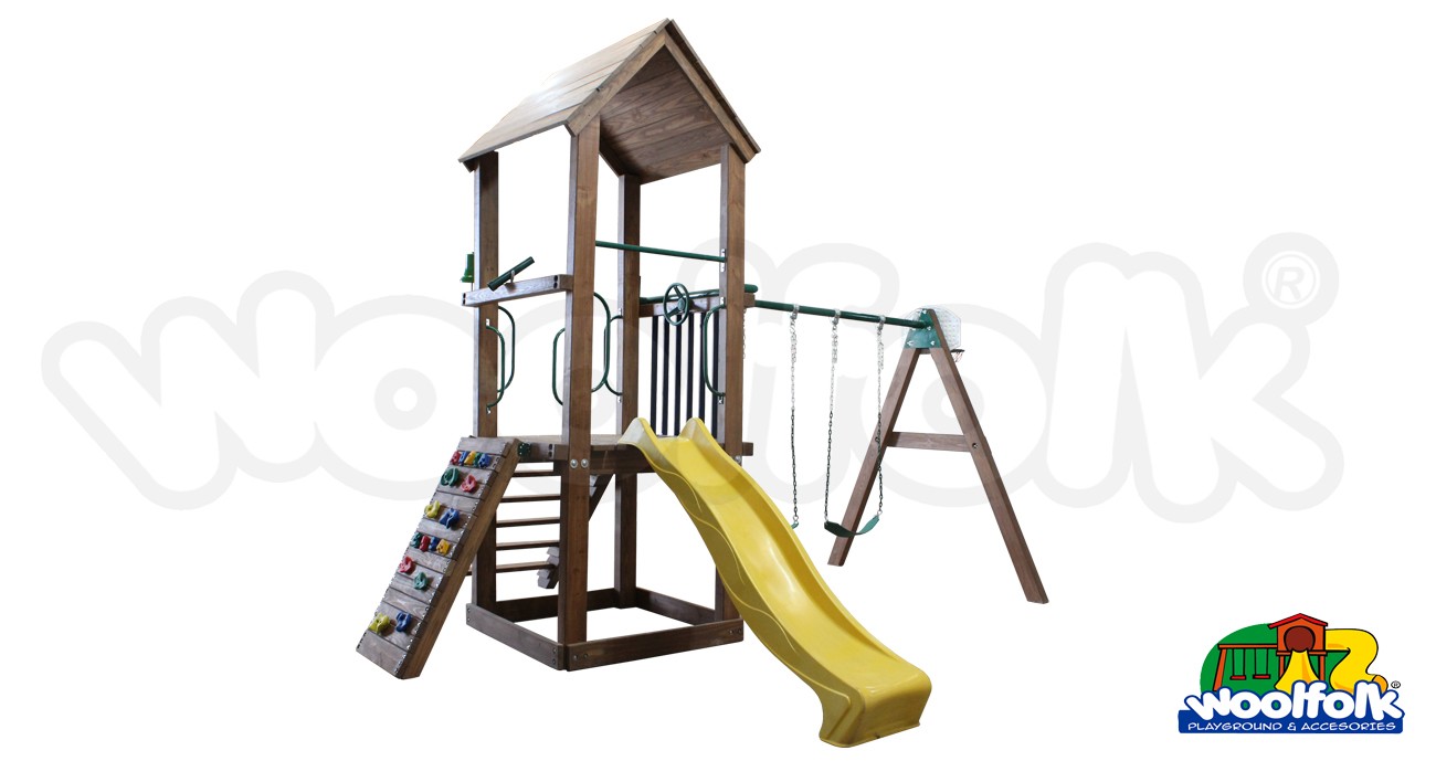 Juego Infantil de Madera de Pino Canadiense. Modelo: WDM001R