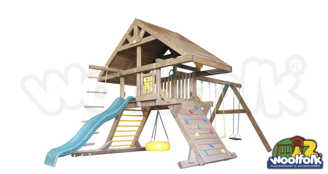 Juego Infantil de Madera de Pino Canadiense. Modelo: WDM004