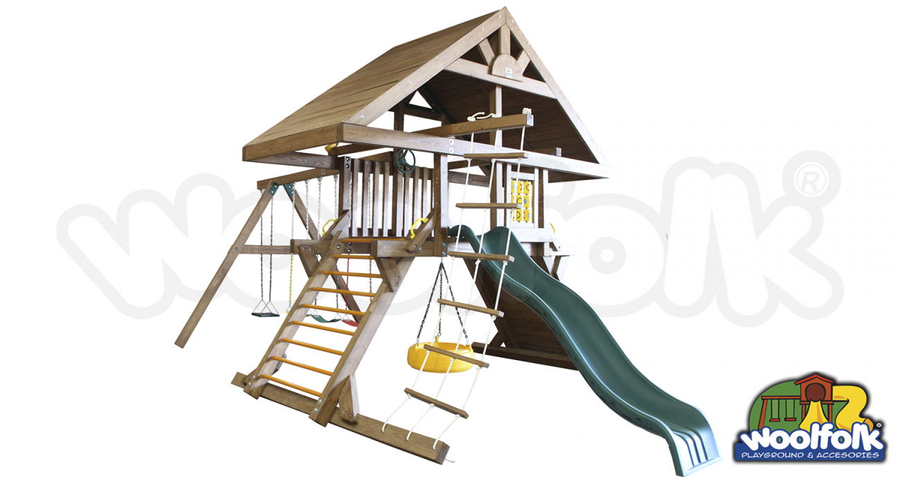 Juego Infantil de Madera de Pino Canadiense. Modelo: WDM004