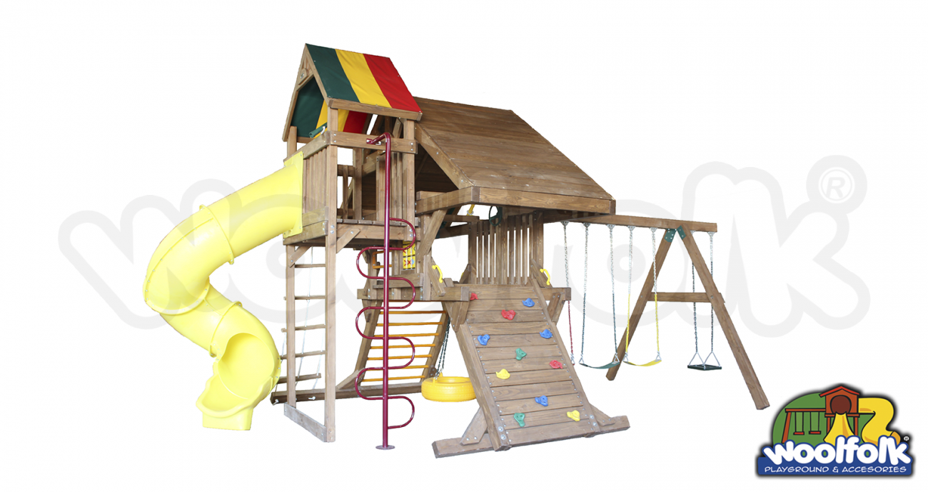 Juego Infantil de Madera de Pino Canadiense. Modelo: WDM004T