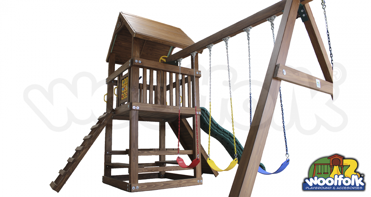 Juego Infantil de Madera de Pino Canadiense. Modelo: WDM003