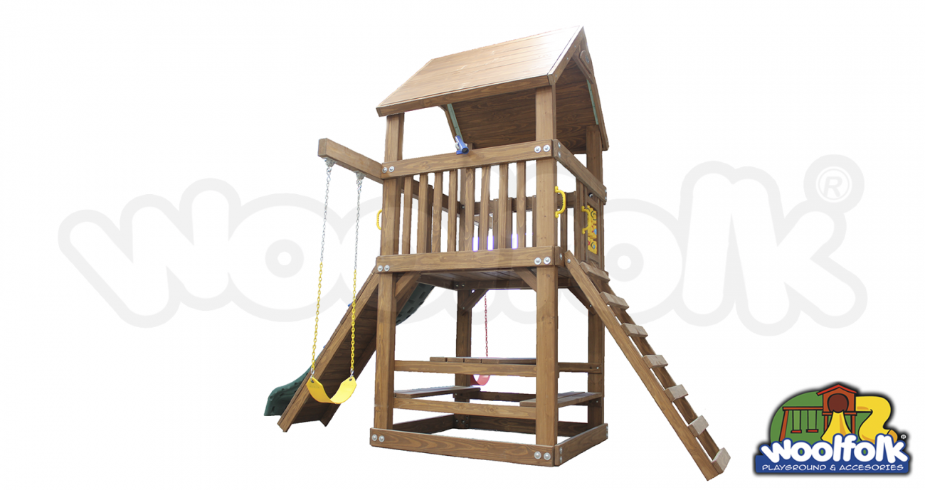 Juego Infantil de Madera de Pino Canadiense. Modelo: WDM002