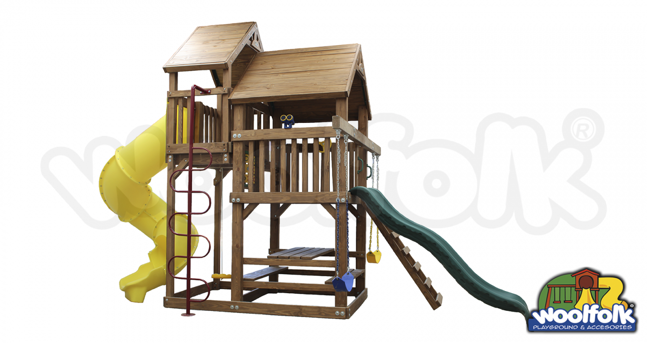 Juego Infantil de Madera de Pino Canadiense. Modelo: WDM002T