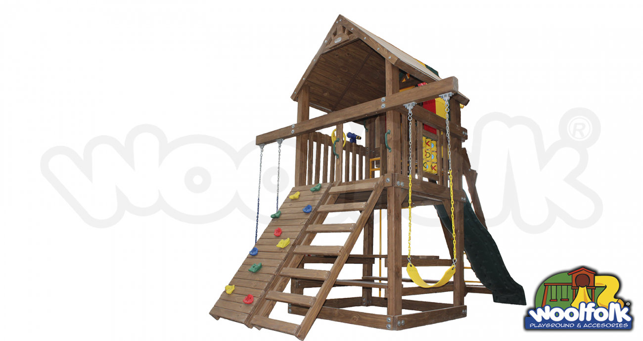 Juego Infantil de Madera de Pino Canadiense. Modelo: WDM002P