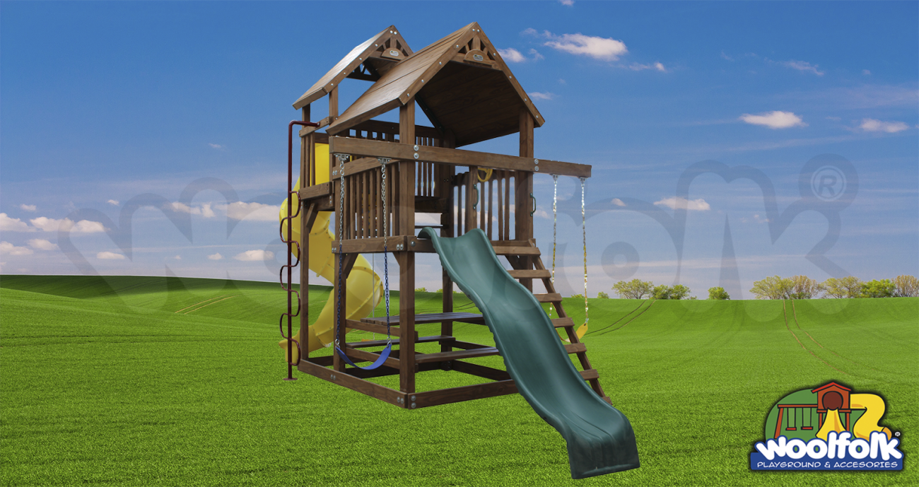 Juego Infantil de Madera de Pino Canadiense. Modelo: WDM002T