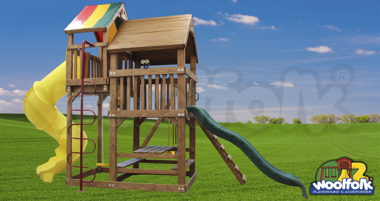 Juego Infantil de Madera de Pino Canadiense. Modelo: WDM003T